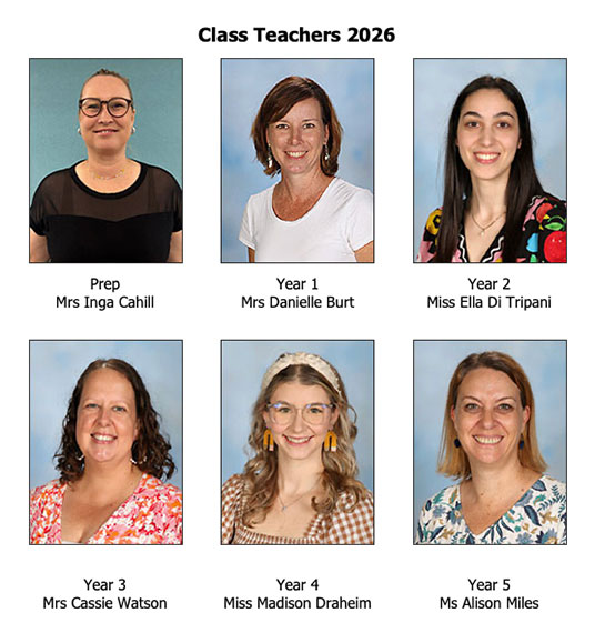 Class Teachers