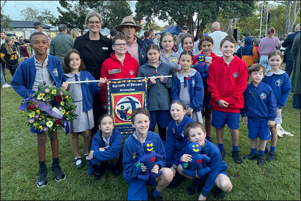Mitchelton and Gaythorne community ANZAC Day ceremony 