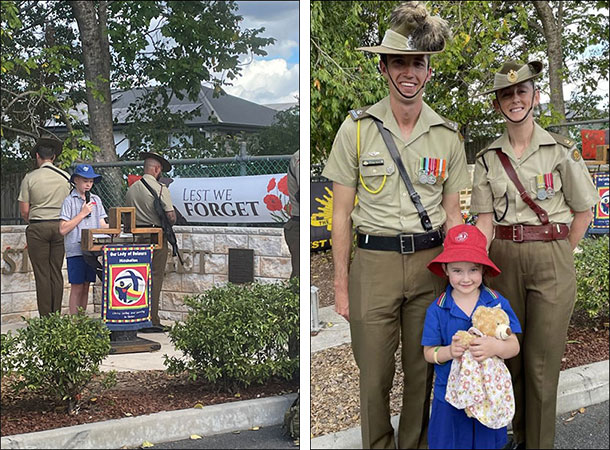 ANZAC Day Ceremony at our school
